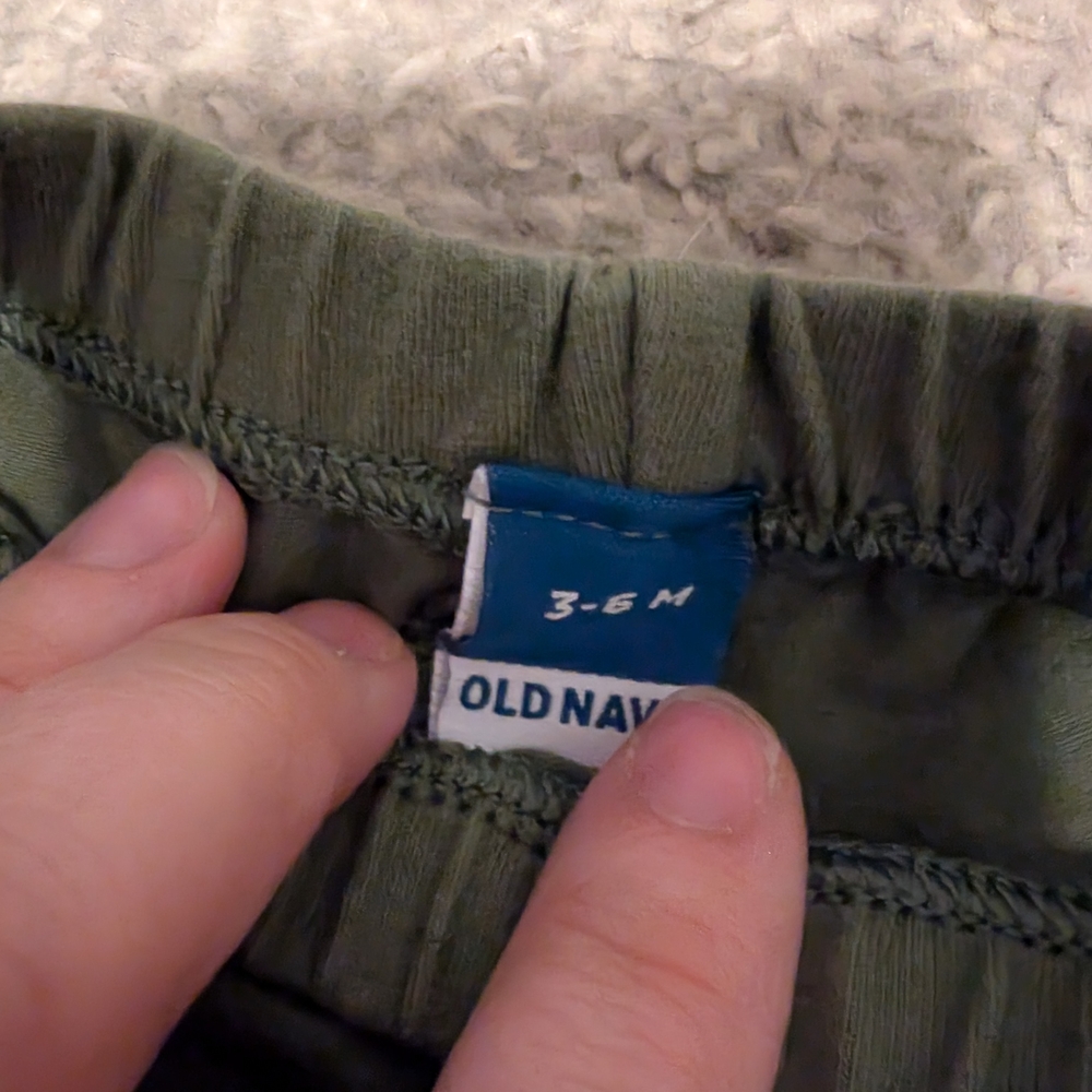 Old Navy Kids Leggings - Green, Red, Navy, Gray - Picture 5 of 9